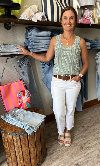 Olivia Vintage Wash Tank