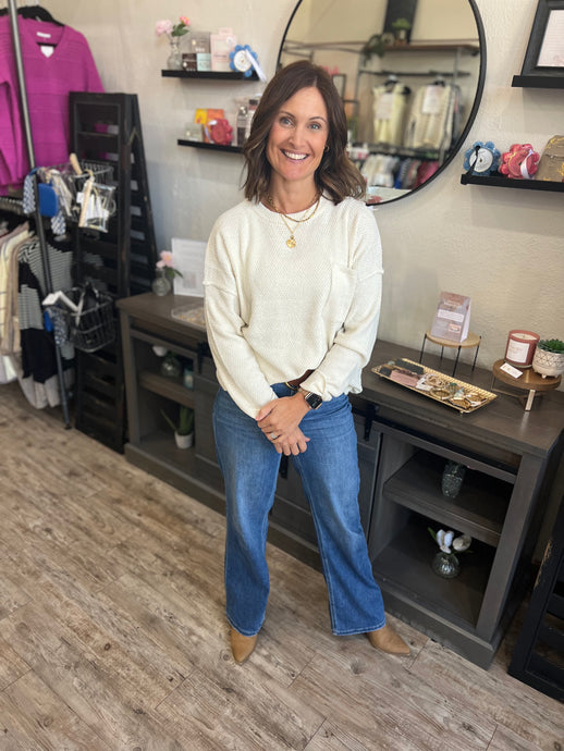 Kinsley Exposed Seam Top