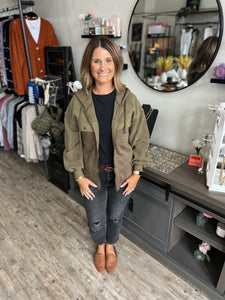 Isla Drawstring Hooded Jacket