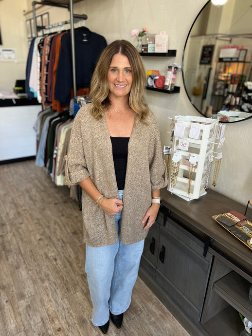 Kendal Mocha Cardi