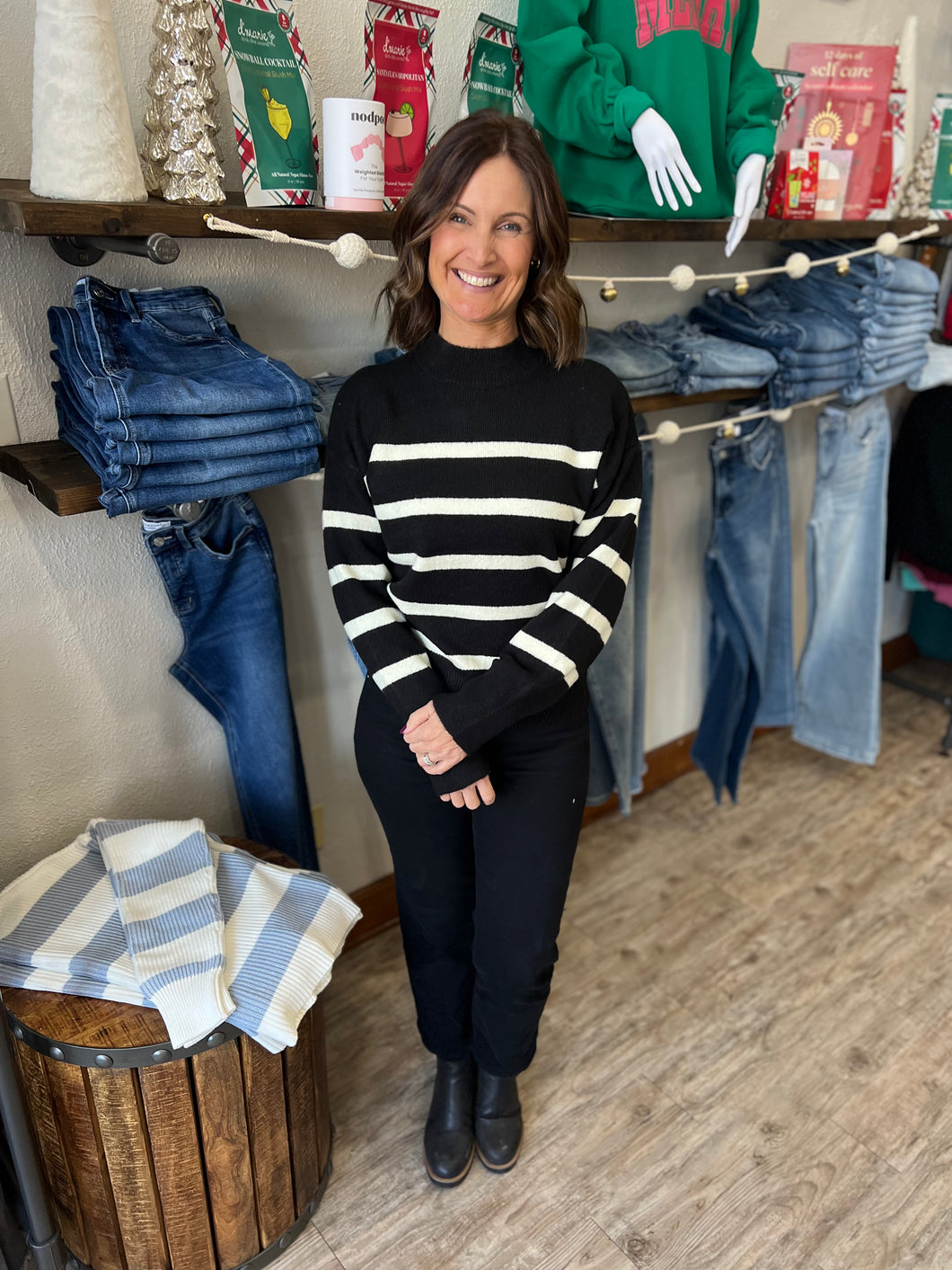 Grace Striped Sweater