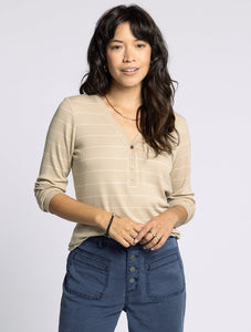 Ellie Basic Button Top