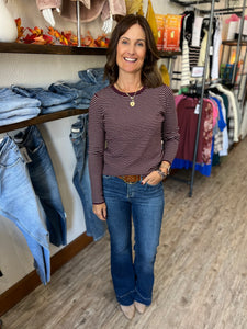 Maya Striped Sweater