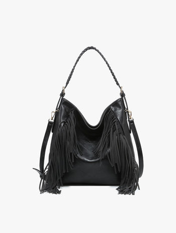 Sav Distressed Hobo Bag
