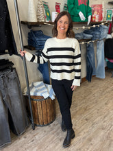 Load image into Gallery viewer, Ava Striped Sweater