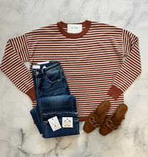 Load image into Gallery viewer, Valerie Striped Basic Sweater