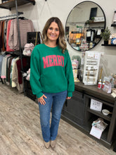 Load image into Gallery viewer, Tina Green Merry Sweatshirt