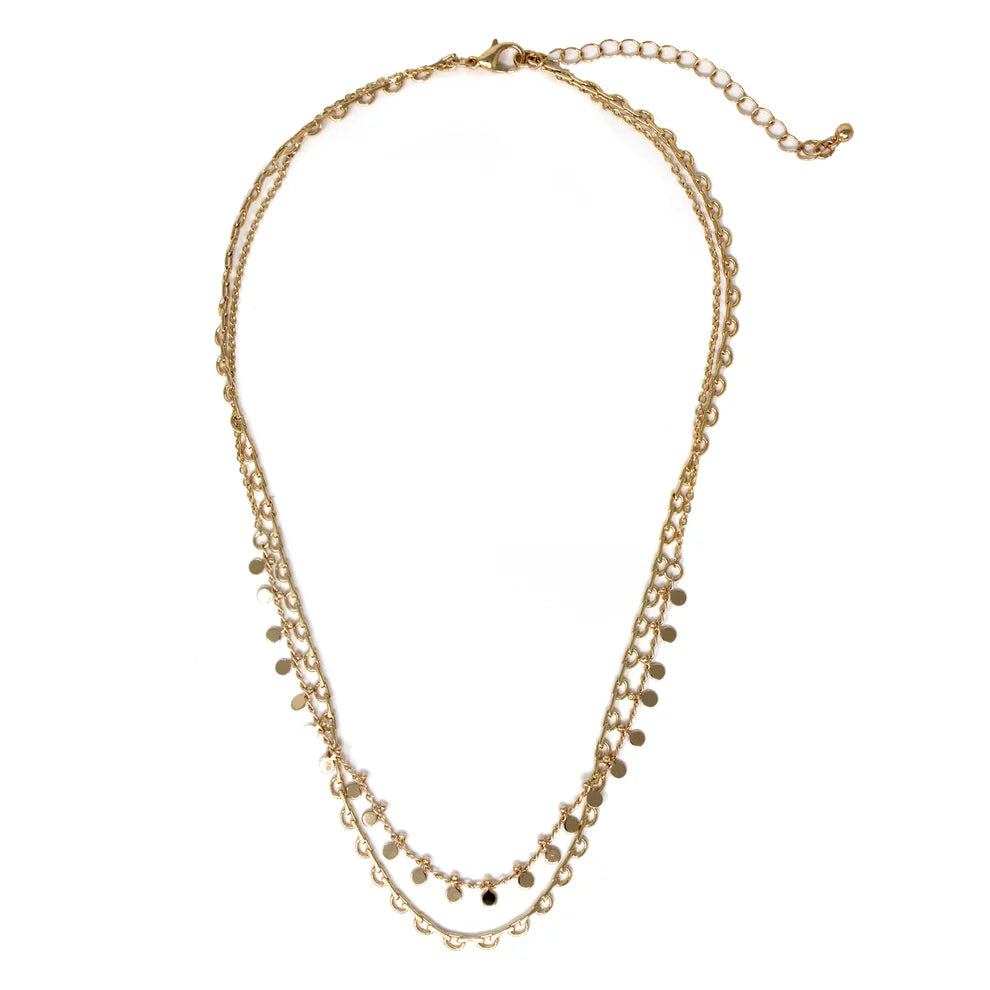 Elle Double-Layered Necklace