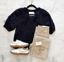 Load image into Gallery viewer, Veronica High Waist Frayed Hem Pants