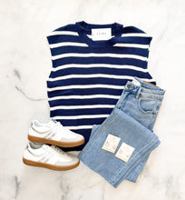 Load image into Gallery viewer, Audra Striped Sweater Top