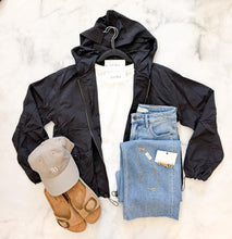 Load image into Gallery viewer, Mya Drawstring Hooded Jacket