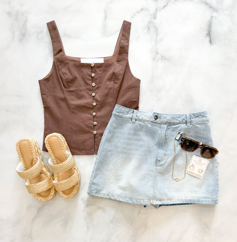 Taylor Square Neck Top