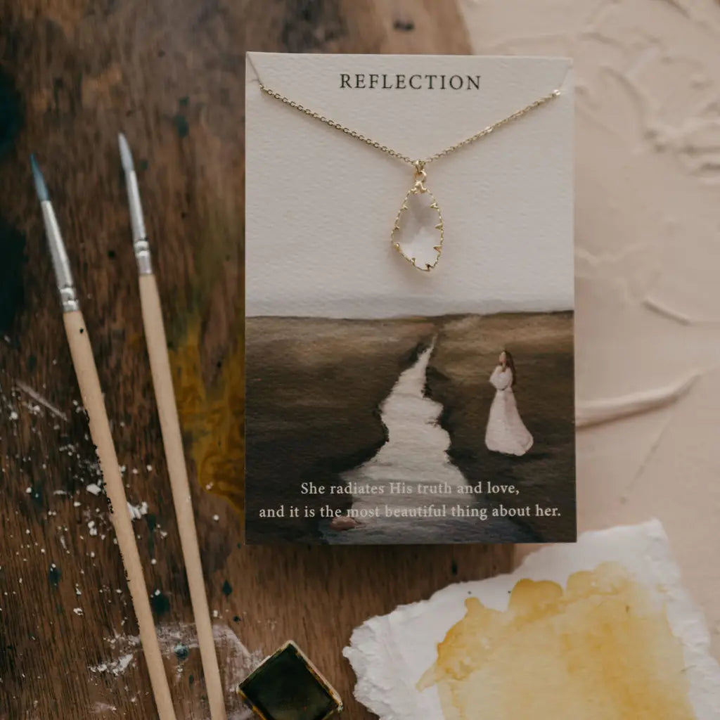 Dear Heart Reflection Necklace