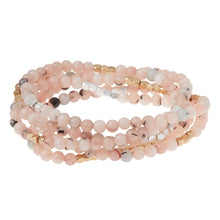 Load image into Gallery viewer, Scout Stone Wrap Morganite/Black Tourmaline