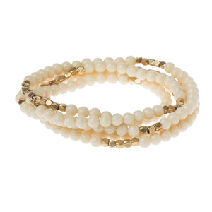 Scout Stone Wrap White Fossil