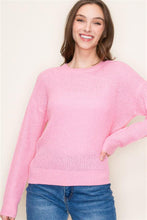 Load image into Gallery viewer, Amelia Pink Light Weight Pullover