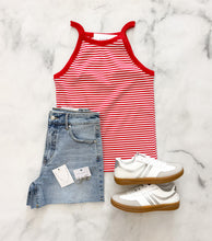 Load image into Gallery viewer, Ellis Striped Halter Tank