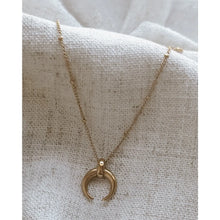 Load image into Gallery viewer, Darcie Crescent Moon Necklace