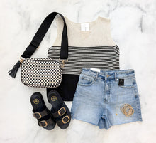 Load image into Gallery viewer, Ella Striped Color Block Tank