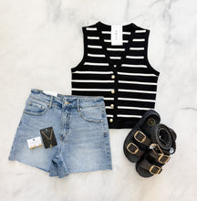 Load image into Gallery viewer, Mariah Striped Vest