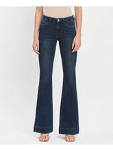 Load image into Gallery viewer, Cassie Mid Rise Flare Denim