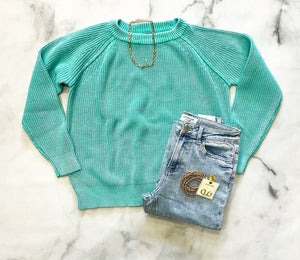 Erin Vintage Wash Sweater