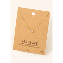 Load image into Gallery viewer, Lexi Mini Stud Rhinestone Necklace