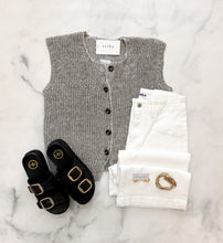 Load image into Gallery viewer, Camden Marled Button Down Vest