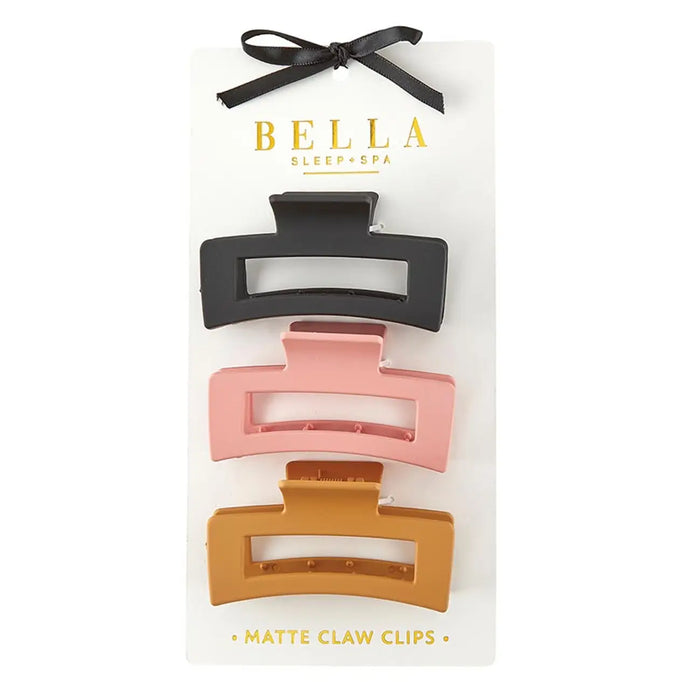 Matte Claw Clips Champagne