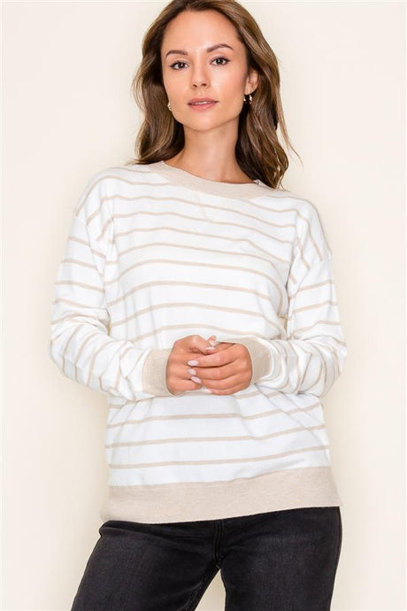 Dawn Striped Sweater