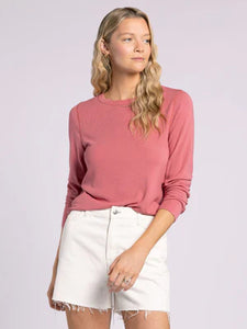 Sadie Slate Rose Top