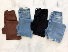 Load image into Gallery viewer, Flora Frayed Bootcut Pants