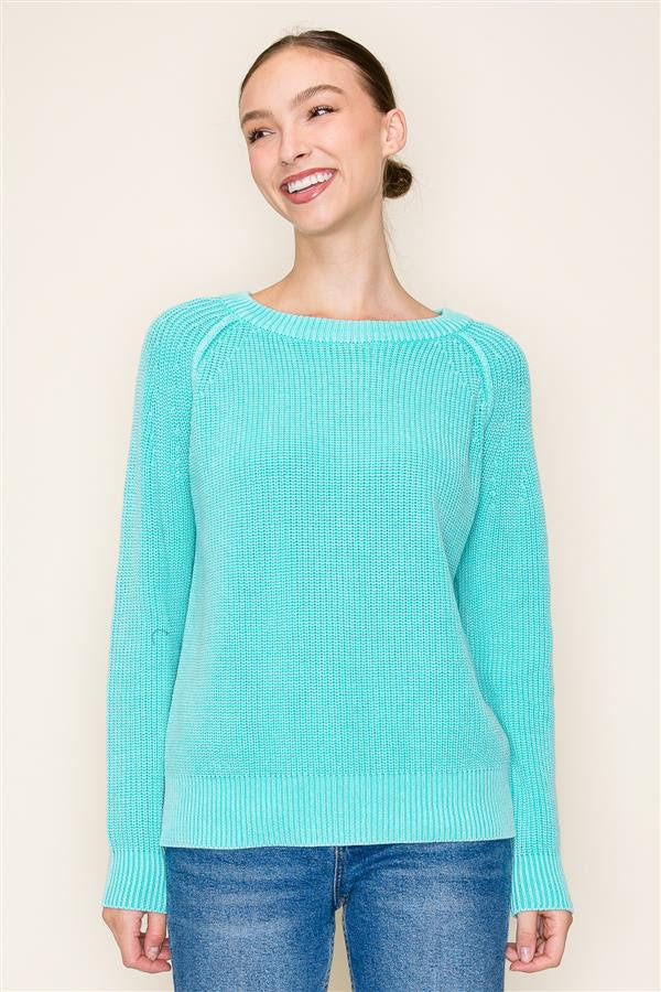 Erin Vintage Wash Sweater