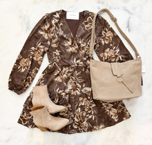 Load image into Gallery viewer, Emi Mocha Brown Tiered Dress