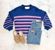Load image into Gallery viewer, Aimee Striped Sweater