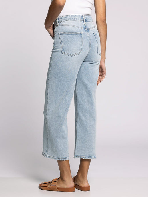 Luca High Rise Wide Leg Denim