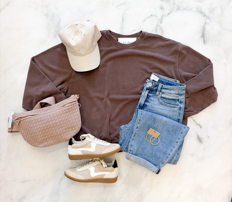 Natasha Mineral Wash Sweatshirt