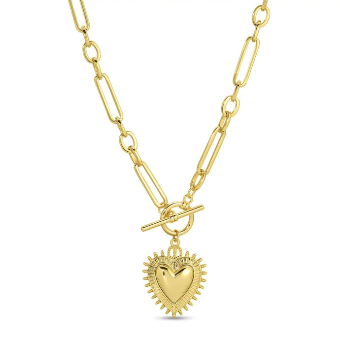Heart Toggle Necklace