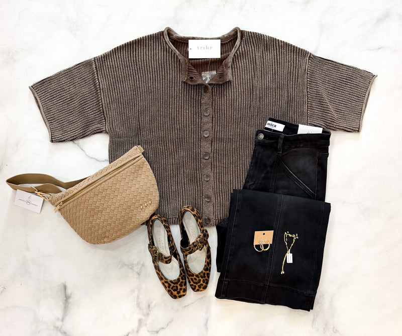Lori Button Down Top