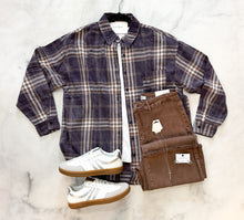 Load image into Gallery viewer, Jolie Plaid Boxy Button Down Shirt