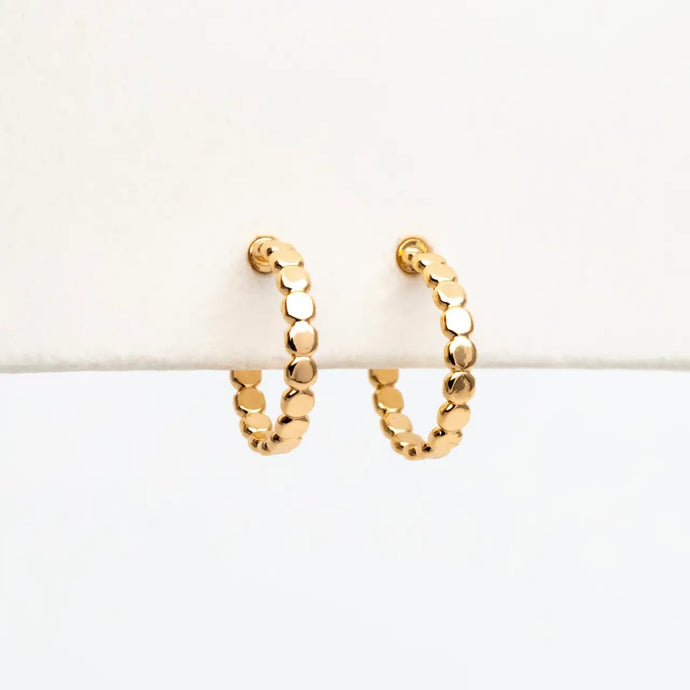 Ali Gold Plated Dainty Hoop