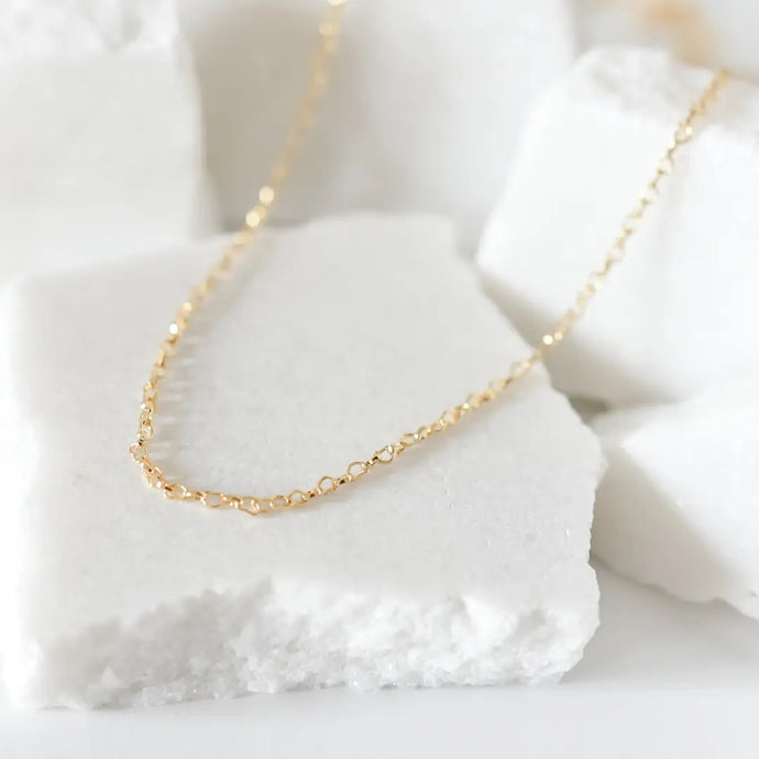 Maggie Dainty Heart Necklace