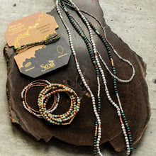Load image into Gallery viewer, Scout Stone Wrap Bracelet/Necklace Amazonite