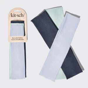 Kitsch Fabric Active Headbands 3pc