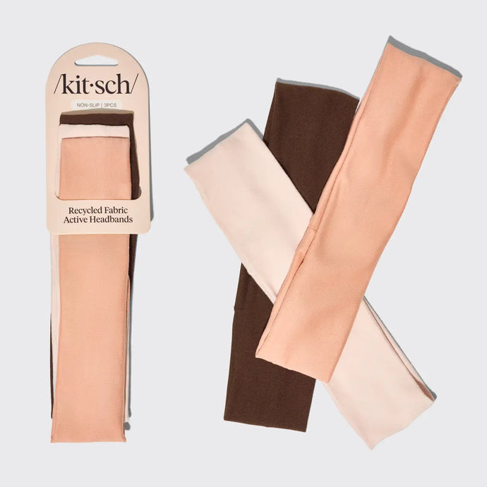 Kitsch Wide Twist Headbands 2pc Set