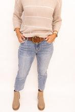 Load image into Gallery viewer, Noa Light Wash Non Distressed Denim