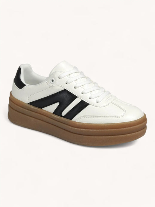 Alicia Color Block Platform Sneakers