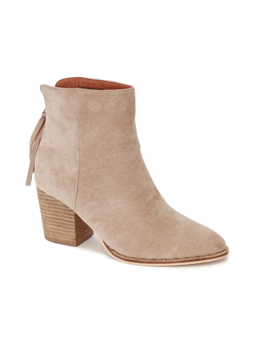 Wendy Taupe Tassel Bootie