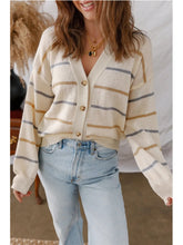 Load image into Gallery viewer, Alanna Buttoned V-Neck Cardi