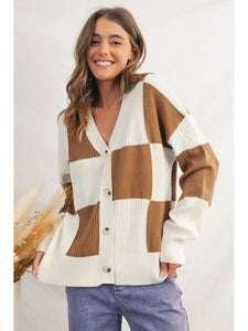 Emersyn Color Block Cardi